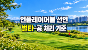 파크골프 언플레이어블
