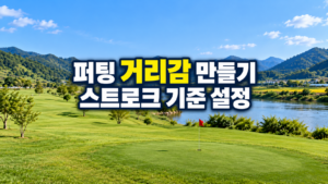 파크골프 퍼팅 거리감