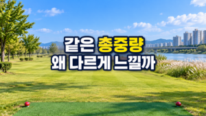 강한 파크골프 티샷의 오른쪽 출발 원인 점검